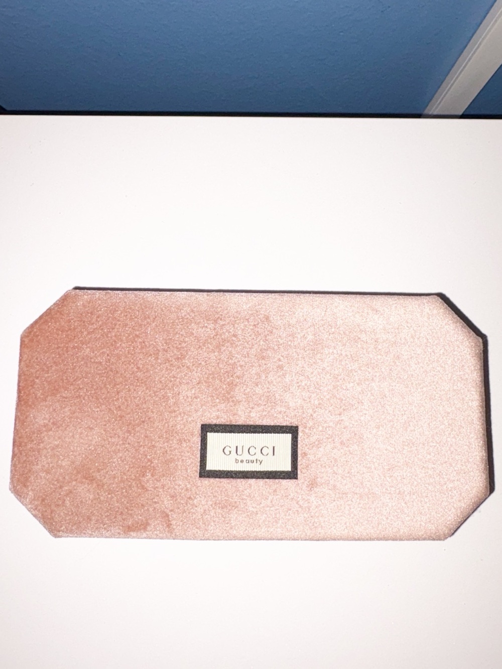 Gucci Pink Velvet Jewelry box